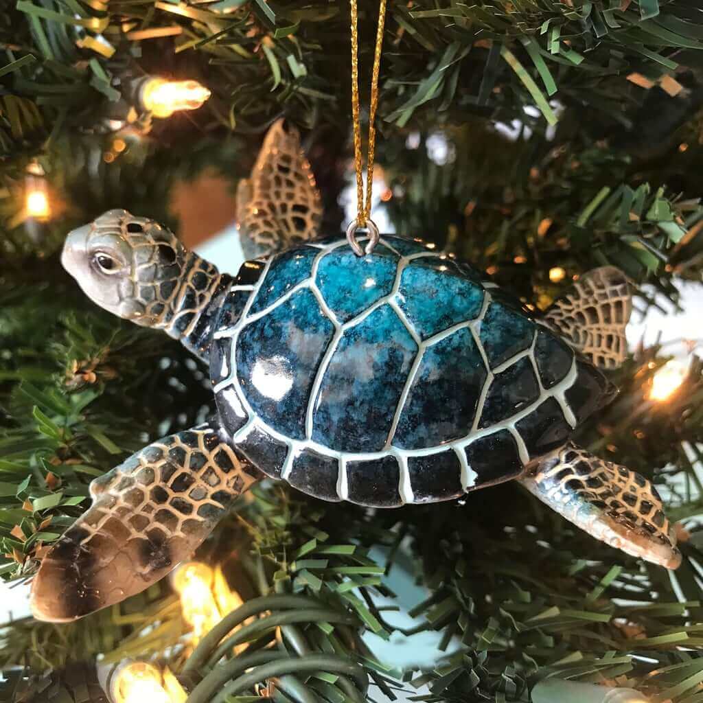 Sea Turtles ornaments Christmas decorations Rengora unique ornaments Christmas decorations Sea Turtles