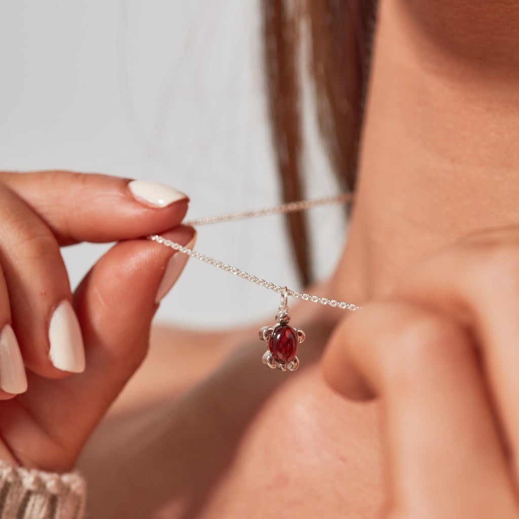 Ruby Turtle Necklace Ruby Turtle Necklace for ladies