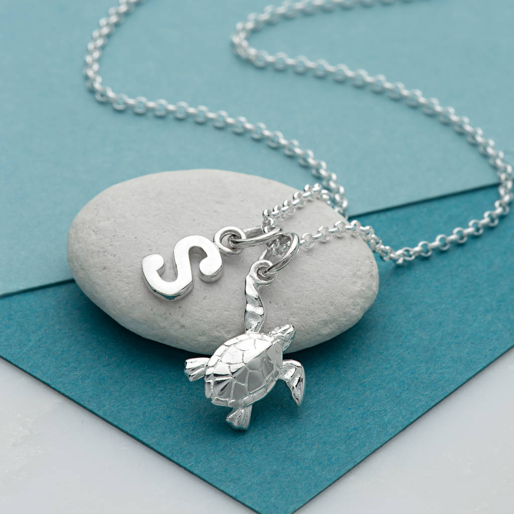 turtle necklace with message card original turtle necklace with personalised message card
